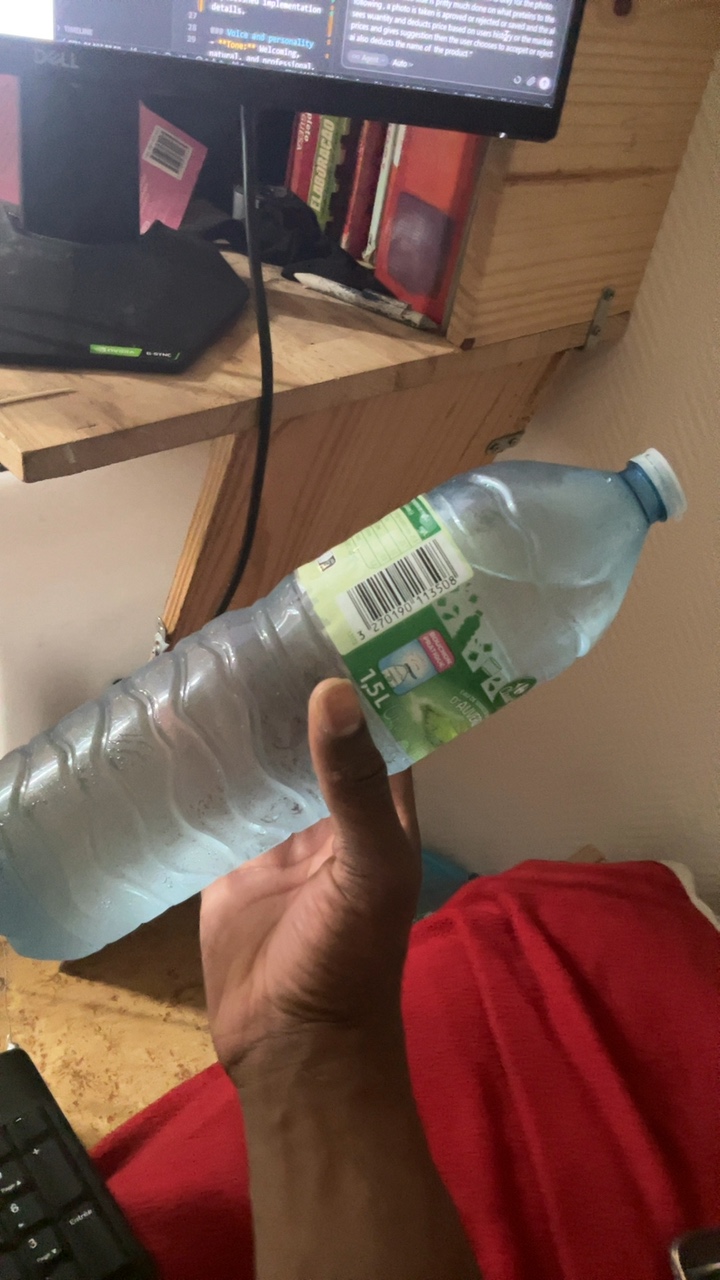 Bottle of water